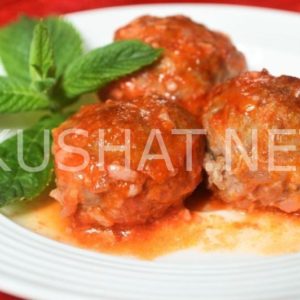 ежики из фарша с рисом в духовке