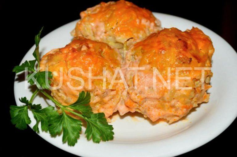 Ленивые голубцы с фаршем и рисом в духовке. Пошаговый