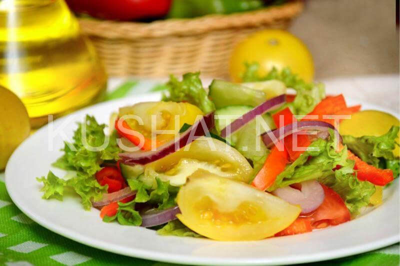 Салат с физалисом и помидорами. Пошаговый рецепт с фото