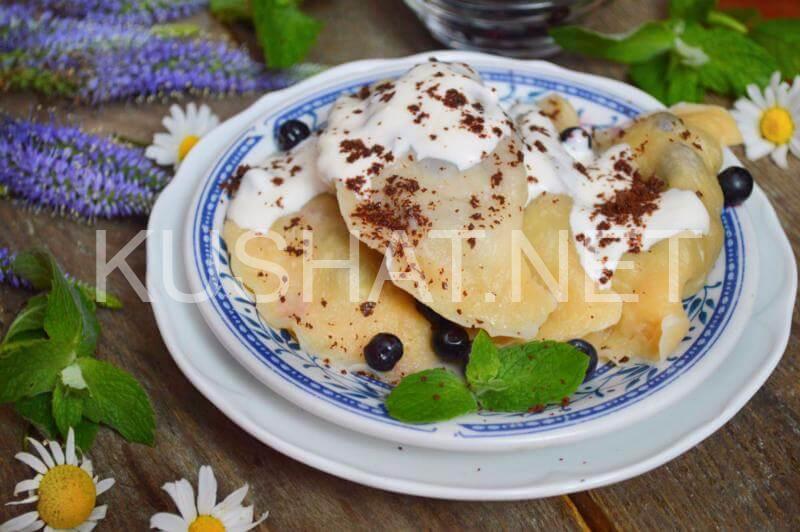 Вареники с черникой на кефире. Пошаговый рецепт с фото