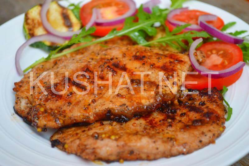 13_стейк из свинины на сковороде