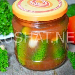 21_огурцы с кетчупом чили на зиму