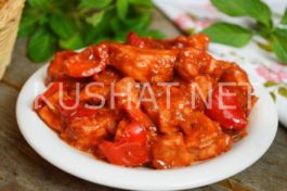 Свинина в кисло сладком соусе по китайски рецепт с фото