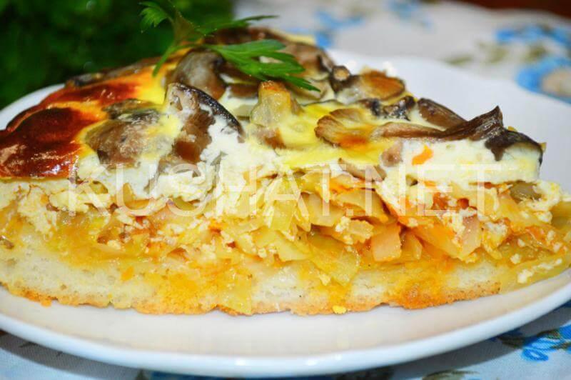21_пирог с капустой и грибами