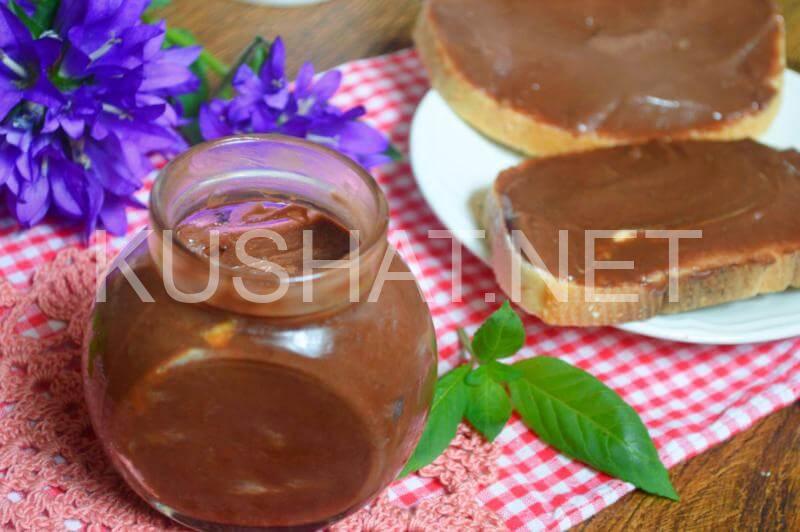 10_домашняя шоколадная паста Нутелла
