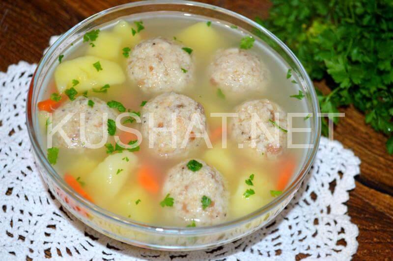 18_суп с рыбными фрикадельками