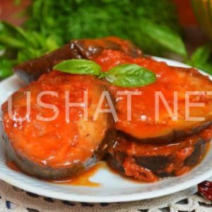 15_баклажаны в томатном соусе на зиму