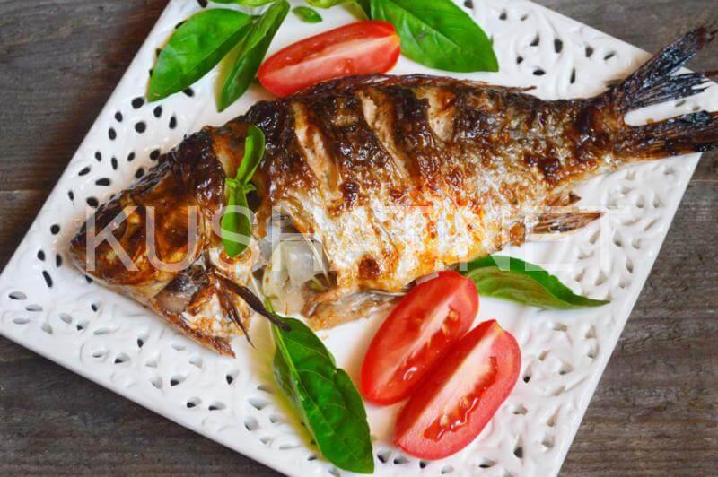 Рецепт Рыба в духовке с хрустящей корочкой