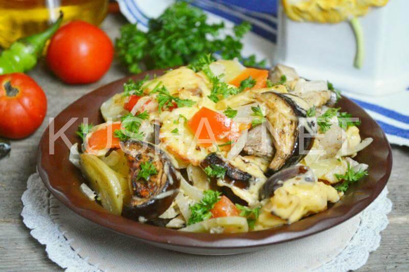 19_мясо с овощами в духовке