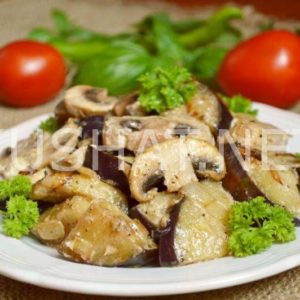 14_жареные баклажаны с грибами