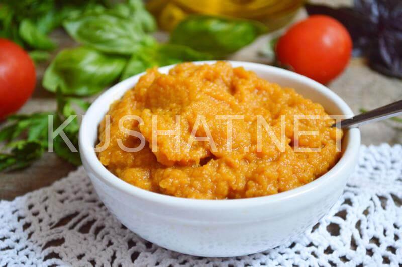 18_кабачковая икра с майонезом и кетчупом на зиму