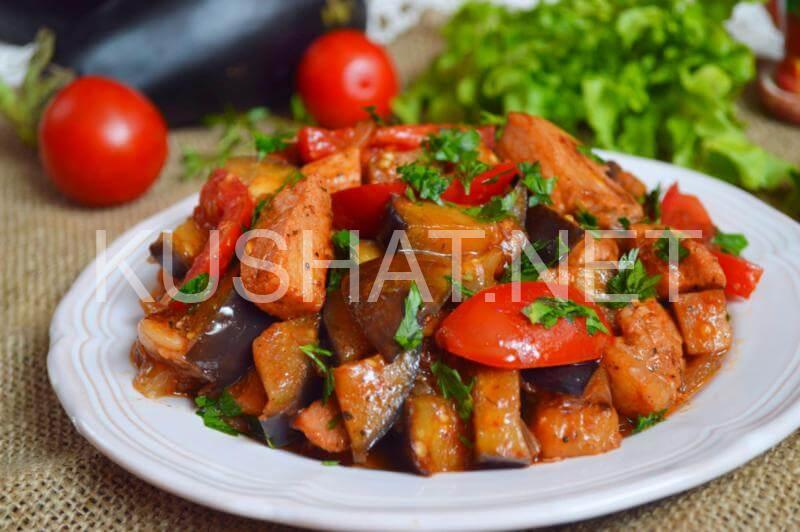 15_мясо тушеное с баклажанами