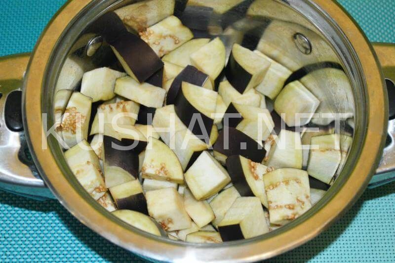 2_маринованные баклажаны с чесноком и зеленью быстрого приготовления