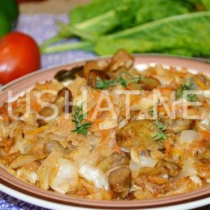12_тушеная квашеная капуста с грибами