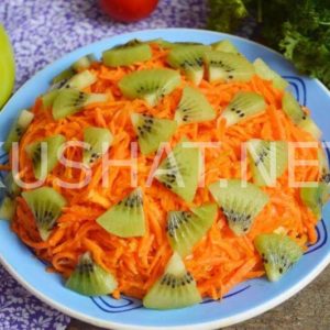 19_салат Африка с киви и курицей