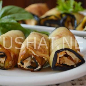 14_рулетики из баклажанов с сыром и морковью
