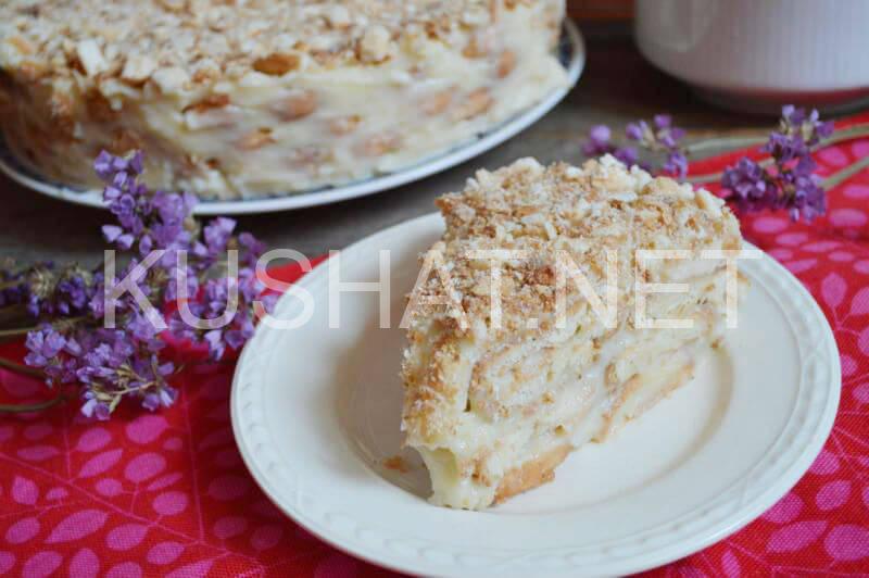 19_ленивый наполеон из печенья ушки