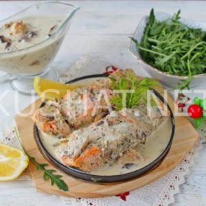 8_семга в сливочном соусе в духовке