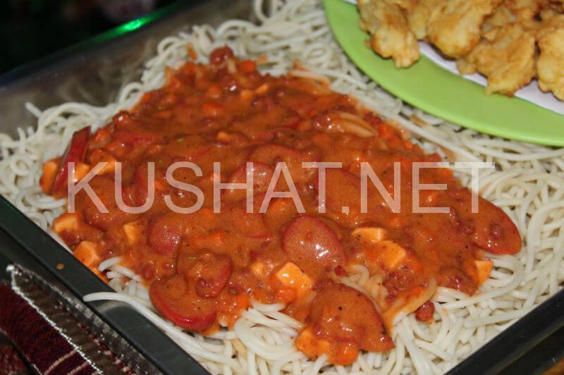 1_подлива из сосисок к макаронам