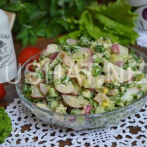 11_салат с ветчиной и редисом