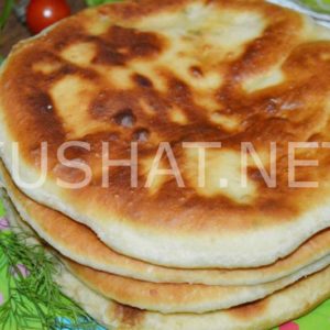 25_лепешки с зеленью и сыром на сковороде