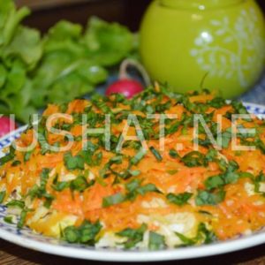 13_слоеный салат с грибами и сыром