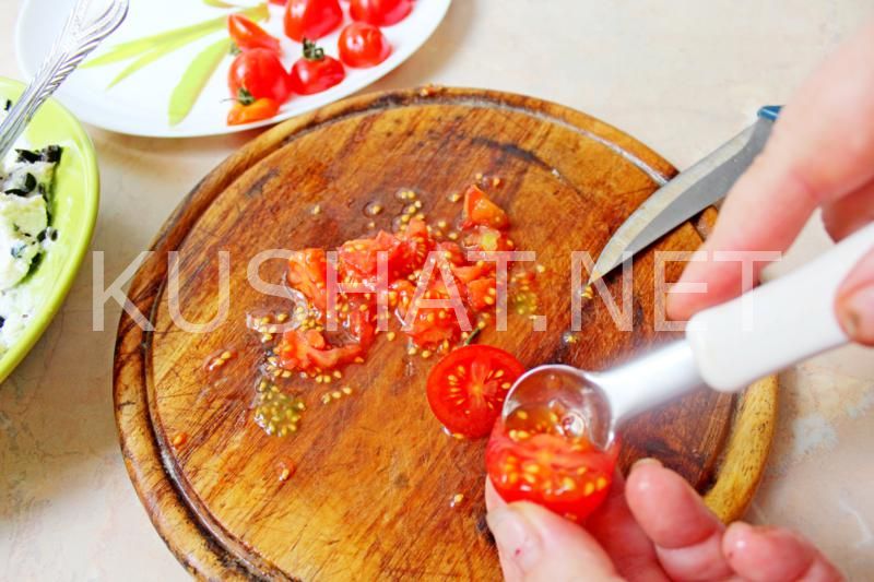 3_греческий салат с фаршированными помидорами