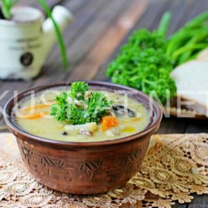 6_суп с кукурузной крупой и грибами
