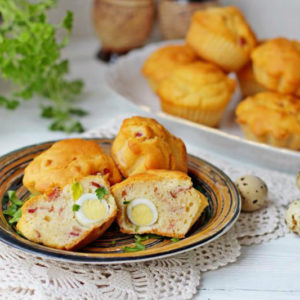 8_маффины с беконом и перепелиными яйцами