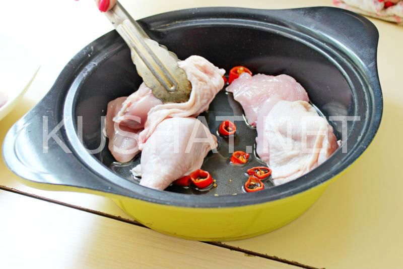 2_курица в томатном соусе на сковороде