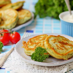 7_оладьи с зеленью на кефире