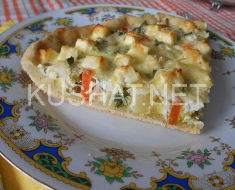 11_открытый пирог с картошкой и сыром