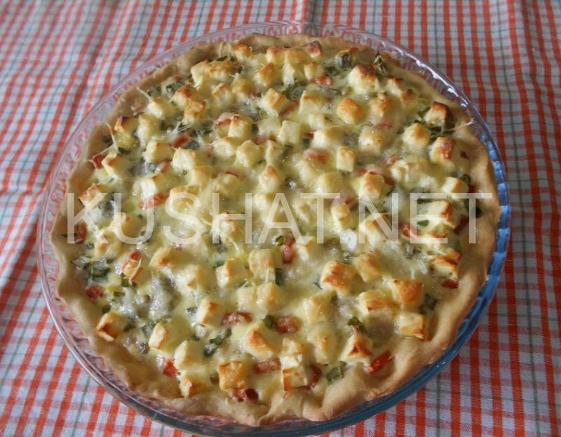 9_открытый пирог с картошкой и сыром