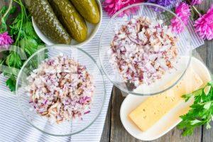 3_салат из консервированного тунца праздничный