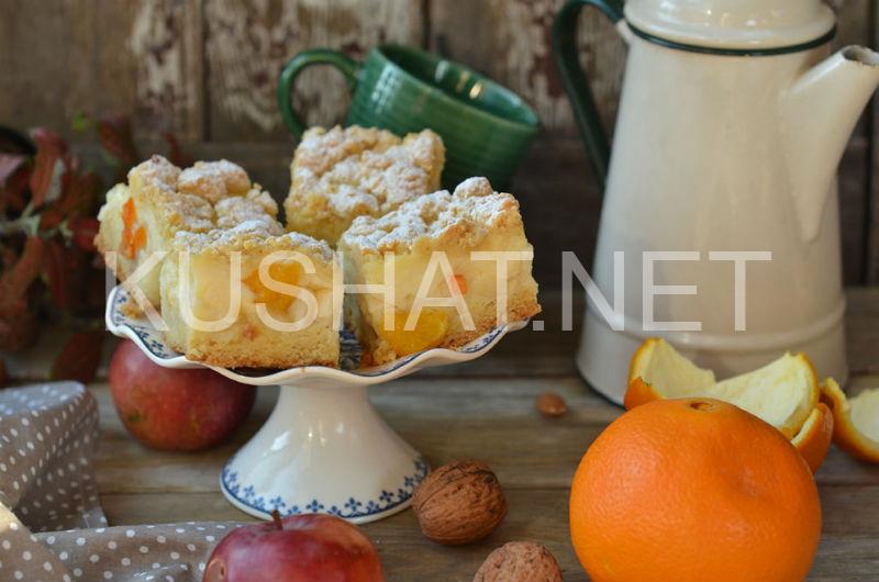 1_пирог с яблоками и апельсинами