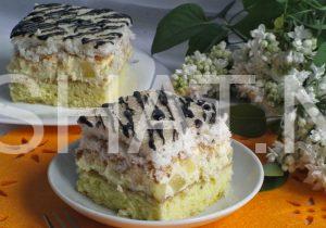 2_гавайский торт с кокосовым безе