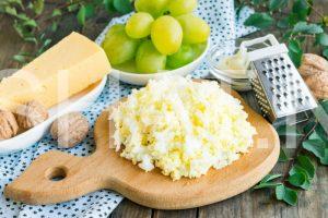 7_салат с курицей, сыром и виноградом