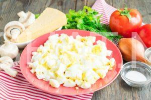 8_салат красная шапочка с курицей и грибами