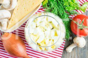 9_салат красная шапочка с курицей и грибами