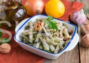 11_салат из стручковой фасоли с орехами