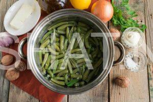 1_салат из стручковой фасоли с орехами