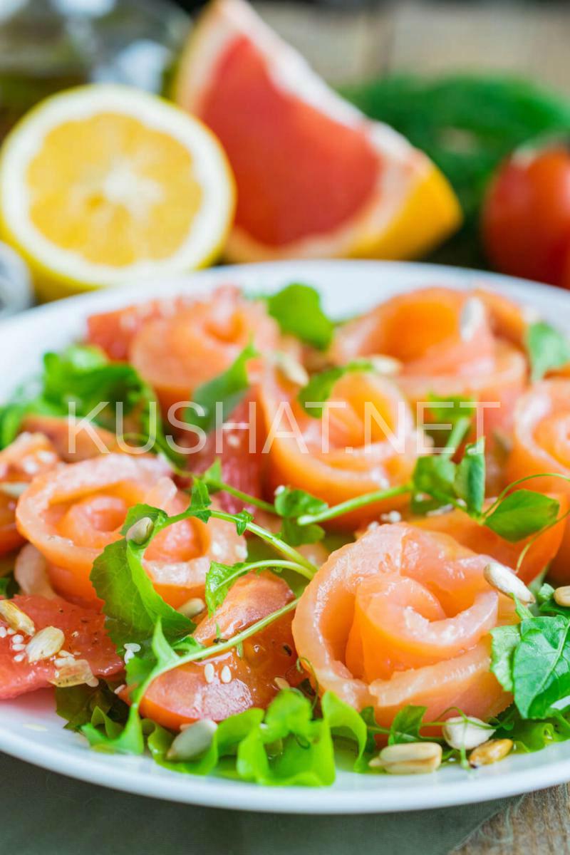 салат с семгой и грейпфрутом 5_салат с семгой и грейпфрутом