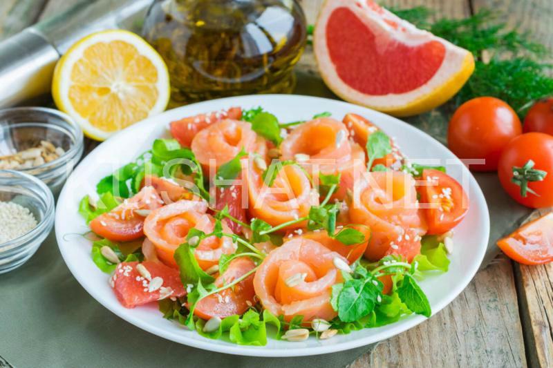 6_салат с семгой и грейпфрутом