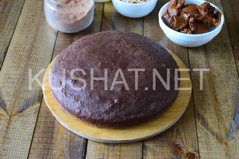 6_шоколадный торт со сгущенкой и орехами