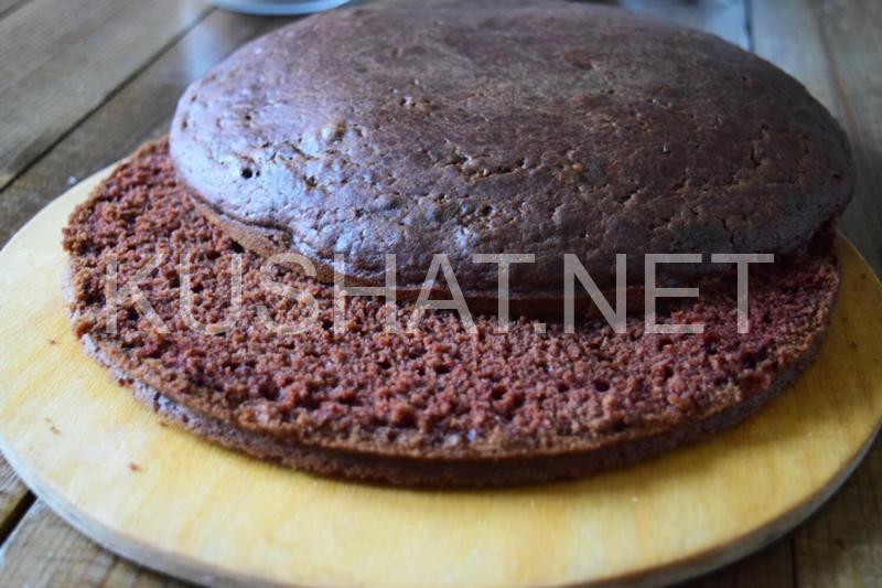 7_шоколадный торт со сгущенкой и орехами