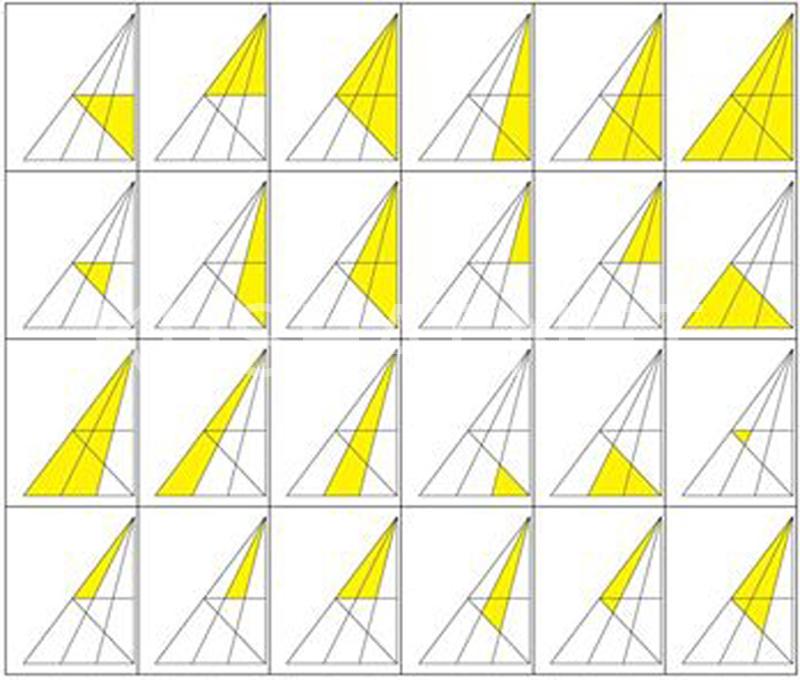 Как посчитать, сколько на рисунке треугольников?