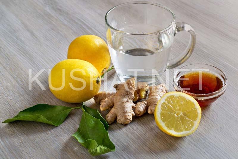 1_чай из имбиря и лимона для похудения