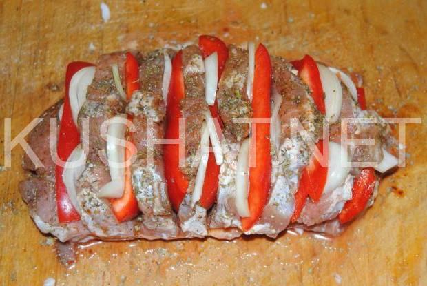 Приготовление Мяса Гармошка С Фото Пошагово