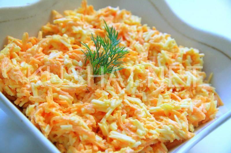Сырный еврейский салат «Белочка» – пошаговый рецепт с фото