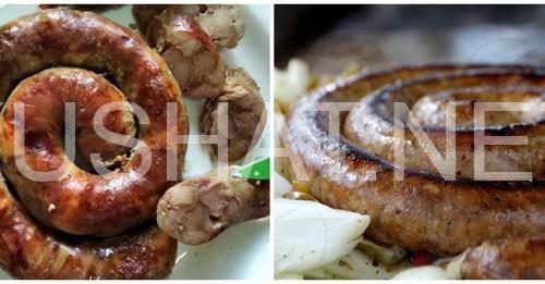 8_домашняя колбаса из свинины в кишках